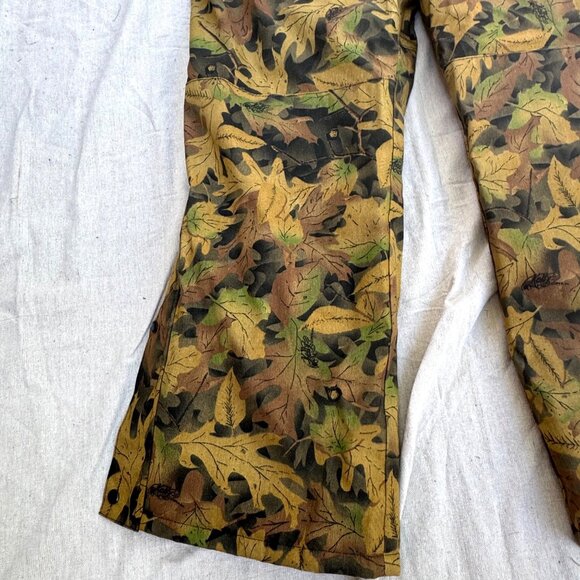 Gander Mountain Bib Pants Men M-XL Camo Leaf Waterfowl Hunting - Picture 4 of 14